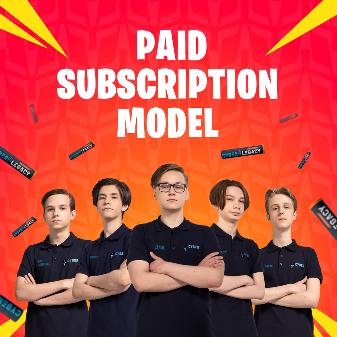 Paid Subscription Model for Cyber Legacy's services